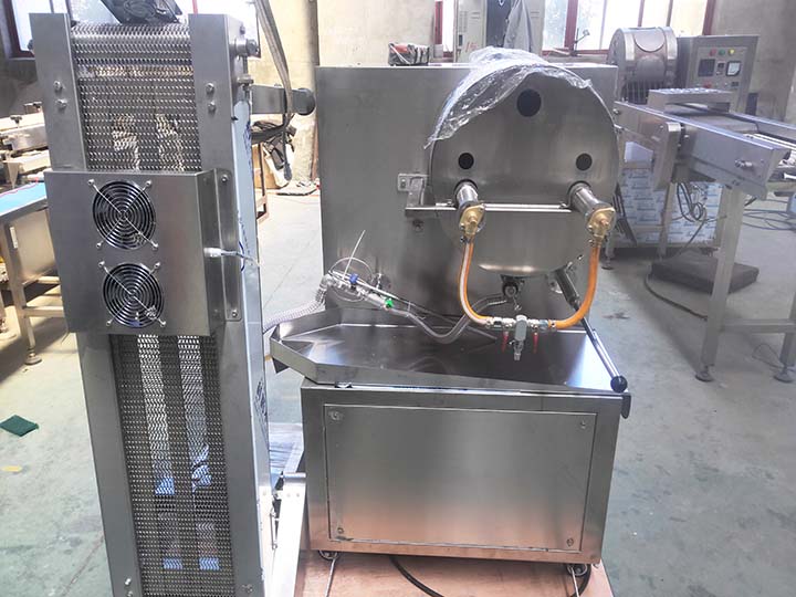 details of spring roll machine