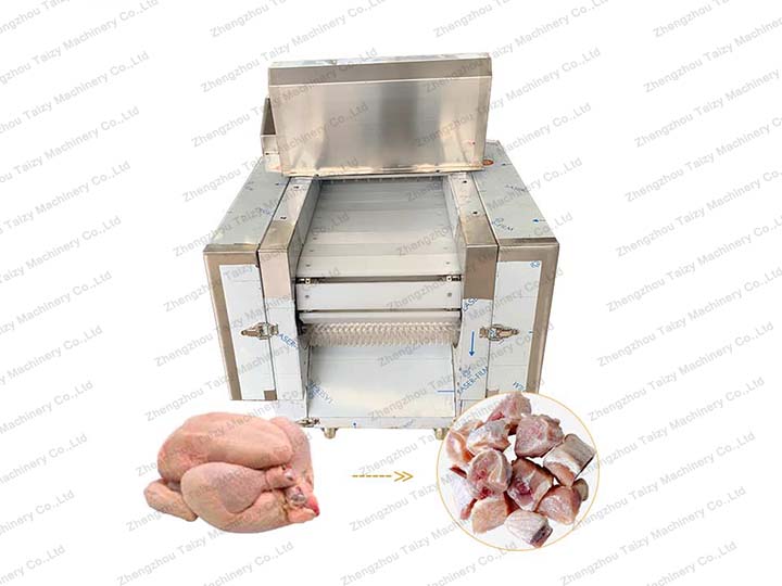 maquina cortadora de carne de pollo