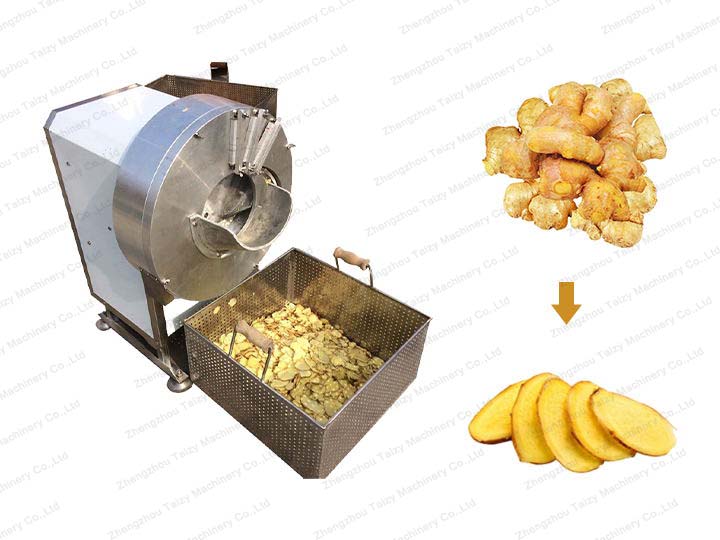 ginger slicer machine