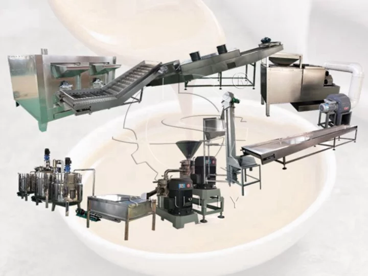 peanut butter production line machine