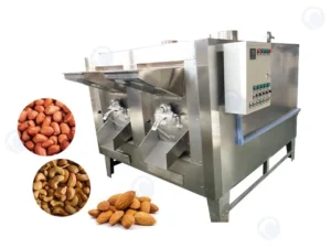 Peanut roasting machine