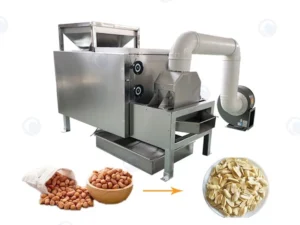 peanut half cutting machine