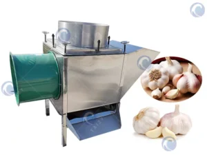 Garlic bulb separating machine