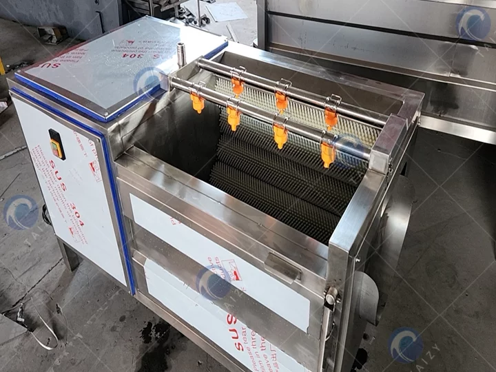 Vegetables And Fruits Washing And Peeling Machine for sale