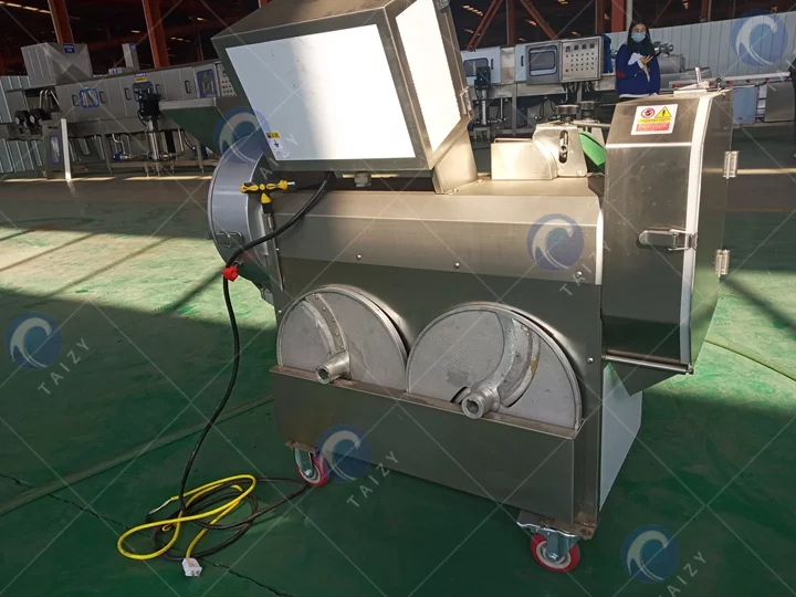 Double head vegetable cutter machine for business