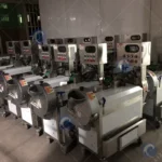 Double head vegetable cutter machine in stock