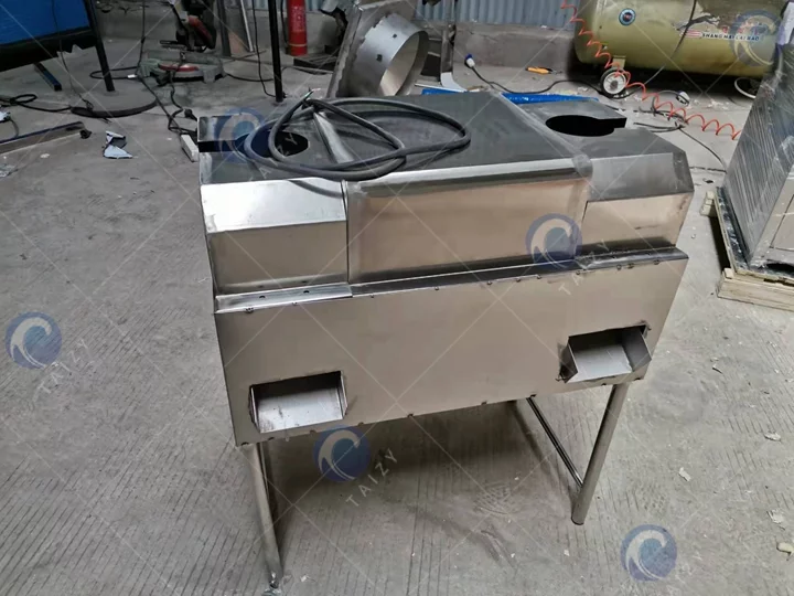 Garlic Root Cutting Machine