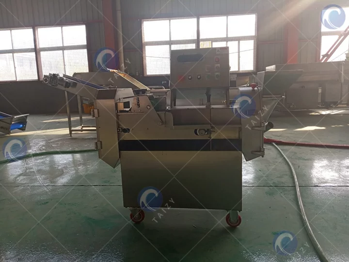 industrial Double head vegetable cutter machine