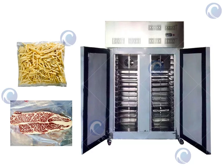 Commercial quick freezing machine instant freezer machine