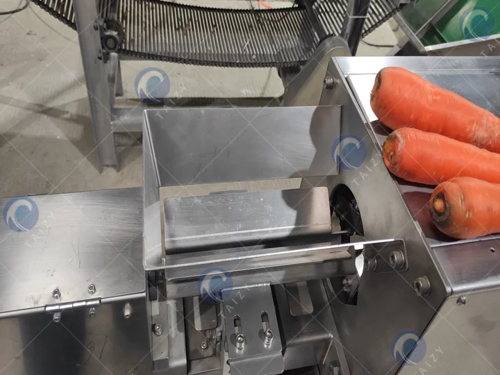 Carrot peeler machine