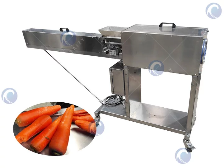 Carrot peeler machine