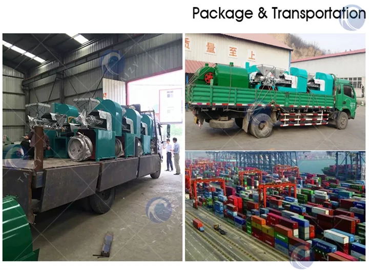 Screw oil press machine package