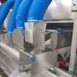 Máquina de descascamento de grãos de cacau