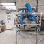 Máquina de descascamento de grãos de cacau