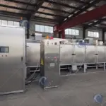 Máquina de torrefação de grãos de cacau