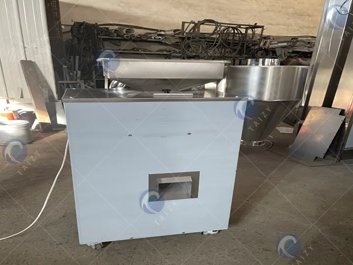 Estrutura da máquina de descascamento de grãos de cacau