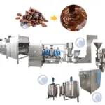 Máquina de fazer pasta de cacau exportada