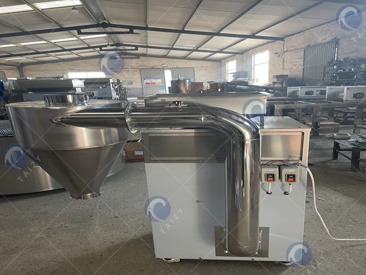 máquina de descascamento de grãos de cacau eficaz