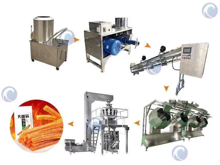 Spicy Snack Stick Making Machine Production Line
