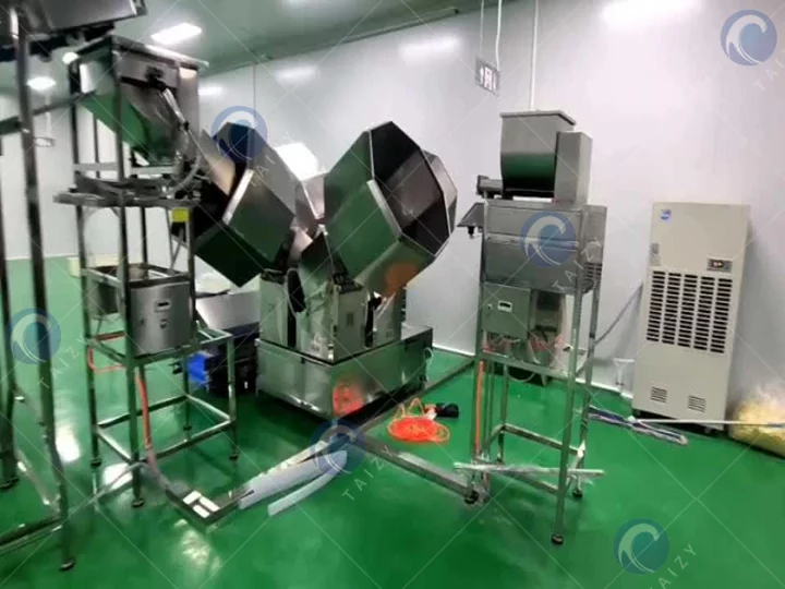 spicy snack seasoning machine