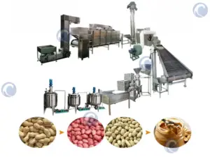 Automatic peanut butter making machine