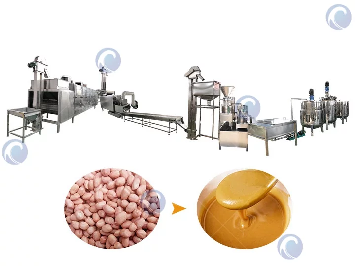 semi-automatic peanut butter maker