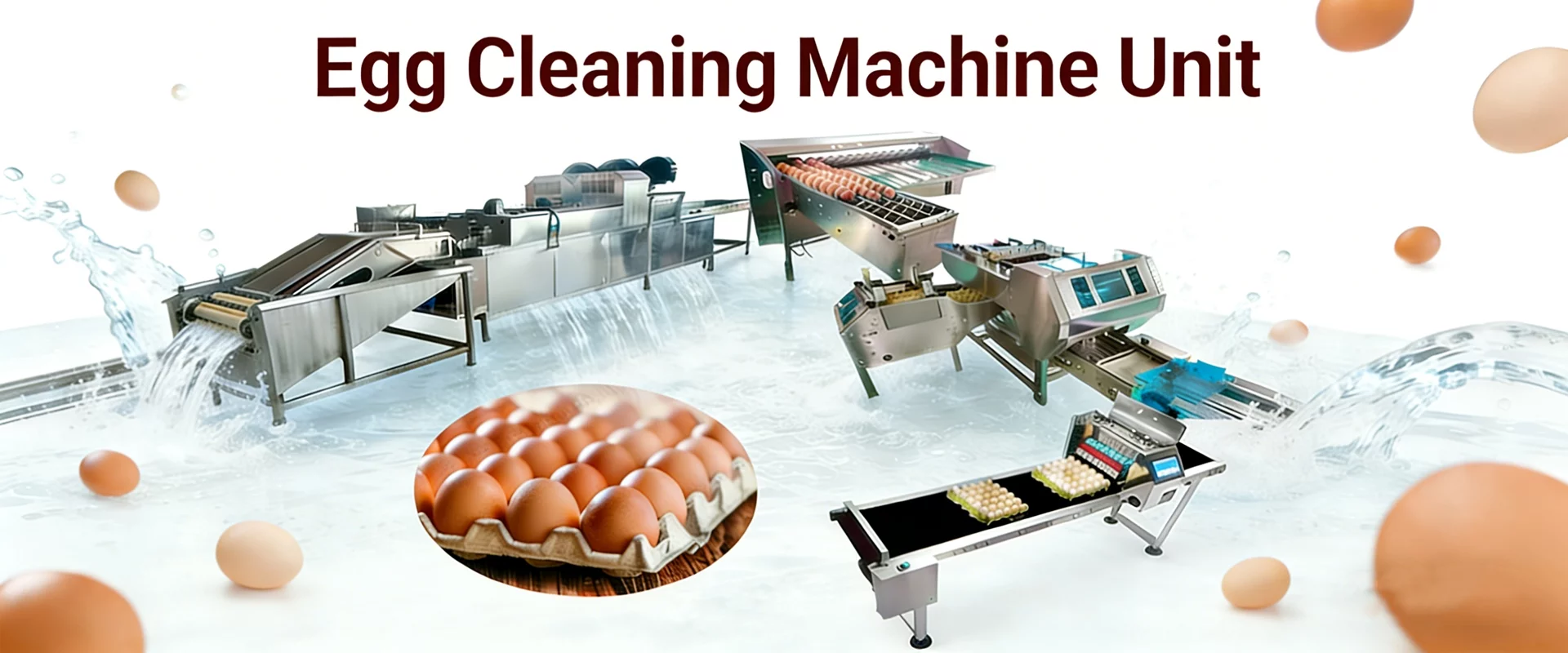 egg cleaning machine unit