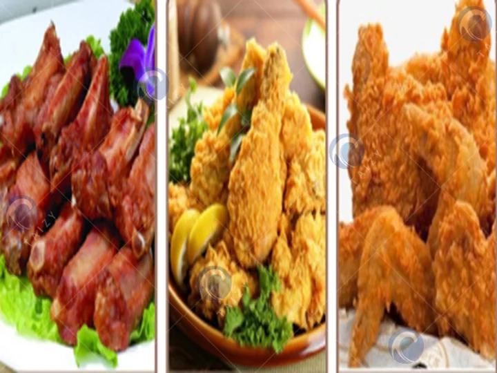 frying meat