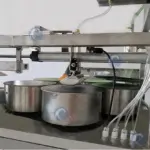 Full automatic lace rice paper processing machine