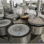 Mesh spring roll wrapper machine