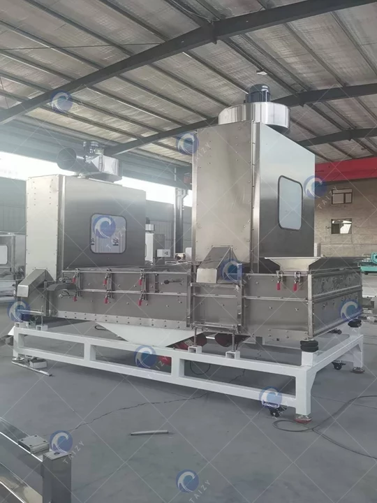 automatic double-suction screening machine