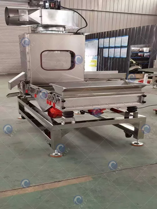 double air suction screening machine
