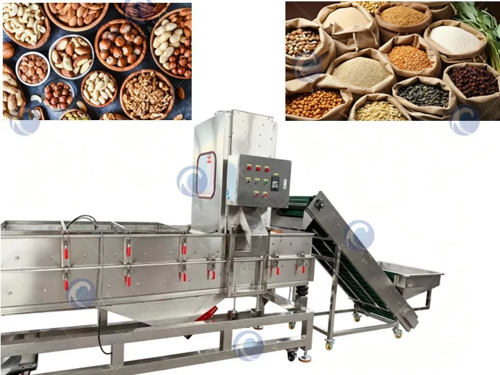double-suction screening machine