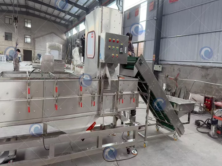 double-suction screening machine for sale