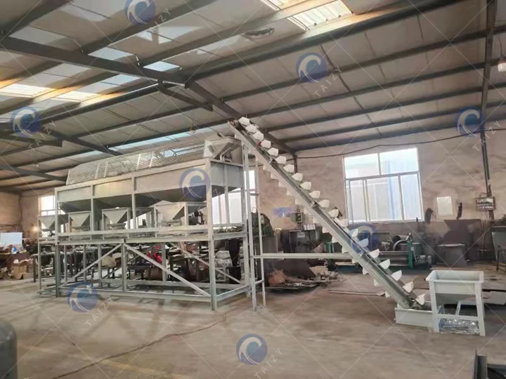 Multi-Stage Roller Cracking (Shelling) Section