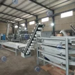 almond shell separator machine
