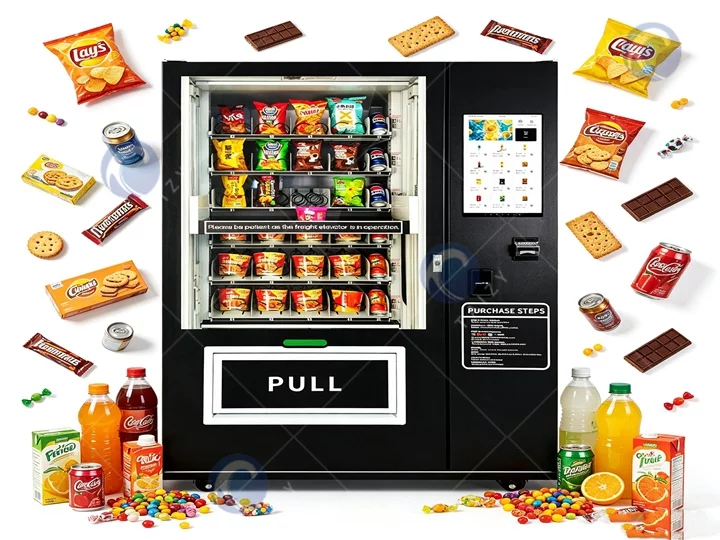 Snack and Drink Vending Machine